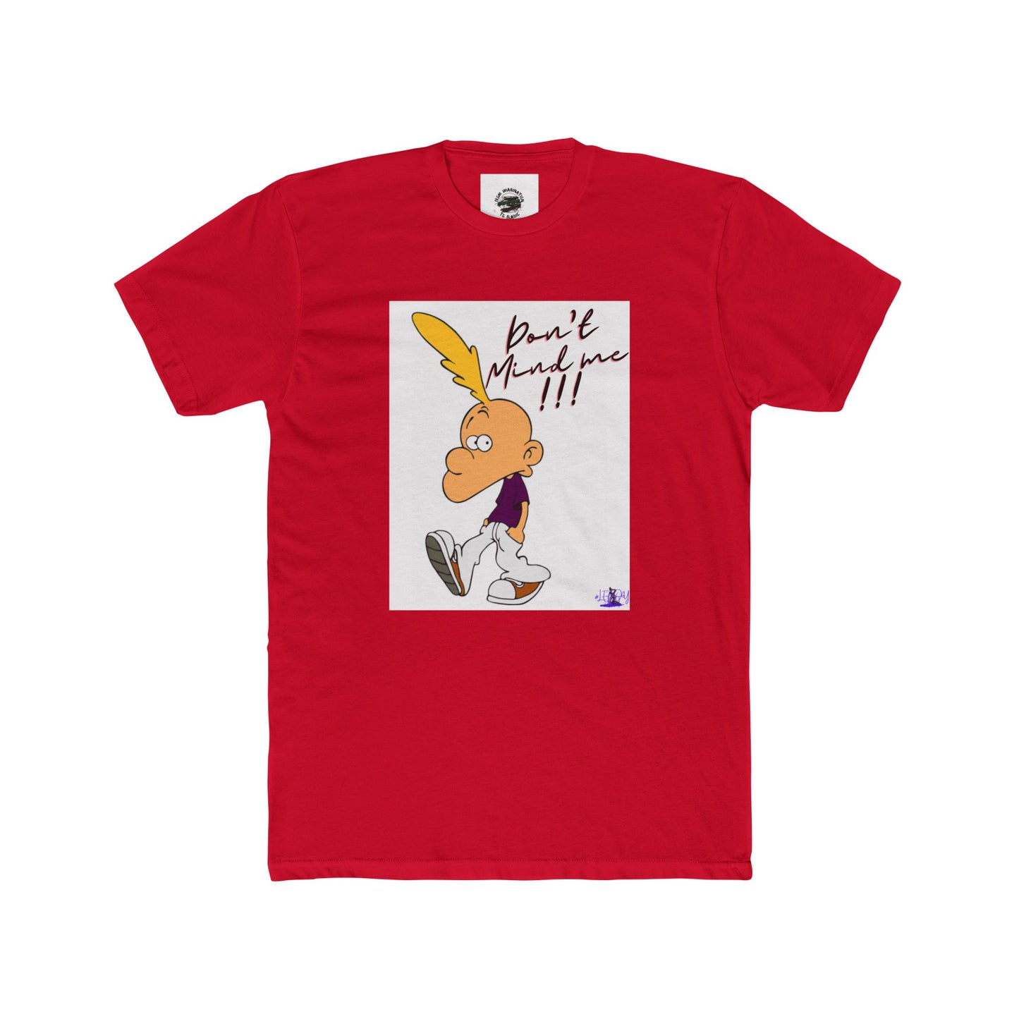 DON'T MIND ME/Playful Unisex Cotton Crew Tee - Perfect for Casual Outings, Gifts, Streetwear, Summer Fun, or Everyday Wear