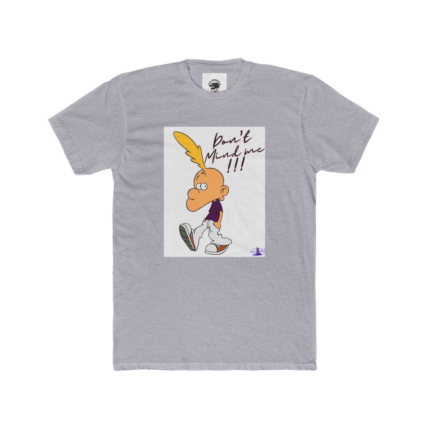 DON'T MIND ME/Playful Unisex Cotton Crew Tee - Perfect for Casual Outings, Gifts, Streetwear, Summer Fun, or Everyday Wear