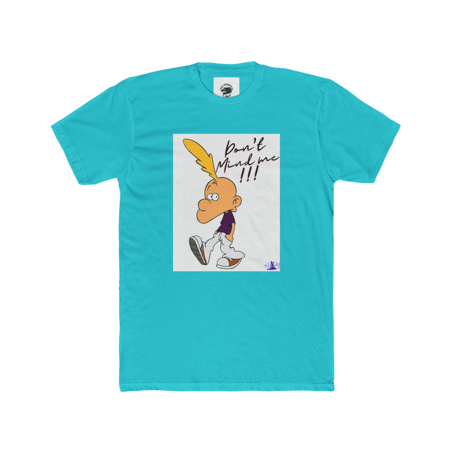 DON'T MIND ME/Playful Unisex Cotton Crew Tee - Perfect for Casual Outings, Gifts, Streetwear, Summer Fun, or Everyday Wear