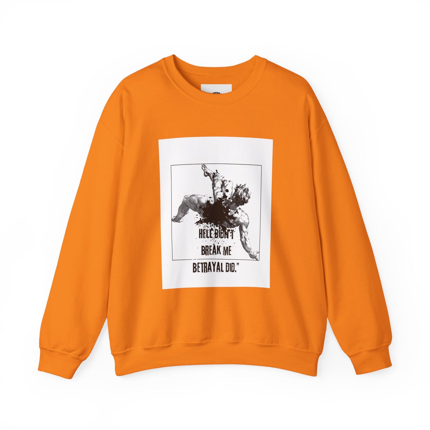 BETRAYAL /Unisex Crewneck Sweatshirt -Casual Wear, Cozy Layering.