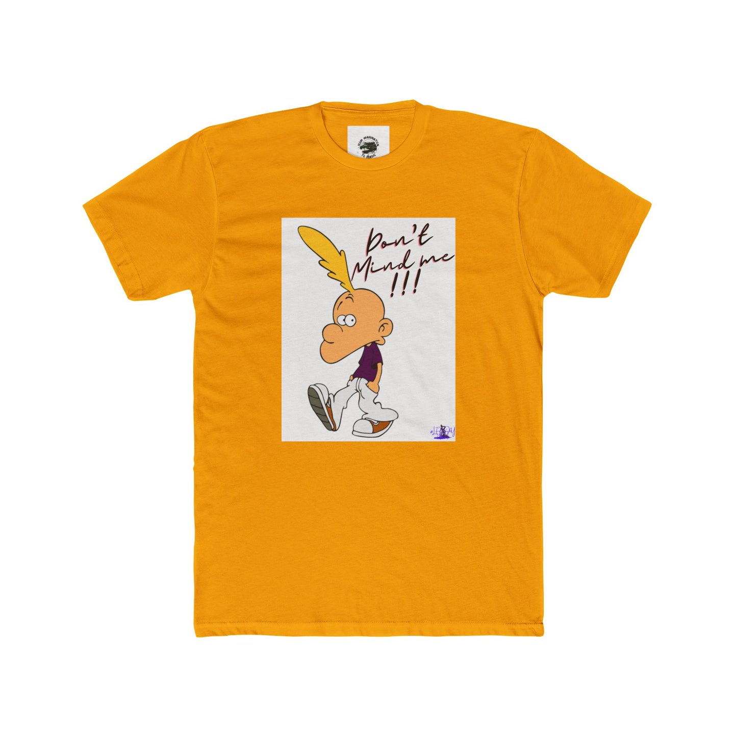 DON'T MIND ME/Playful Unisex Cotton Crew Tee - Perfect for Casual Outings, Gifts, Streetwear, Summer Fun, or Everyday Wear