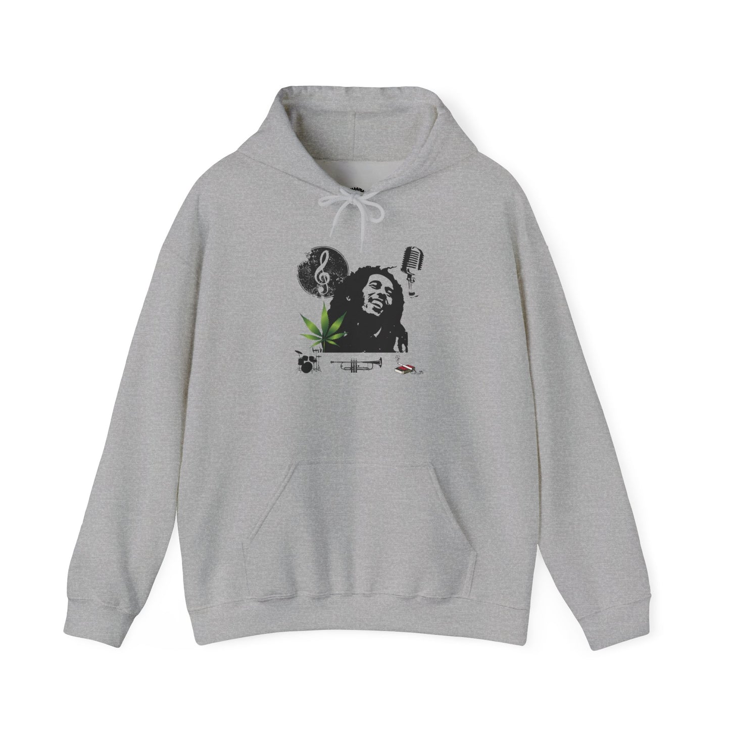 MARLEY/ Hooded Unisex, Cozy Apparel