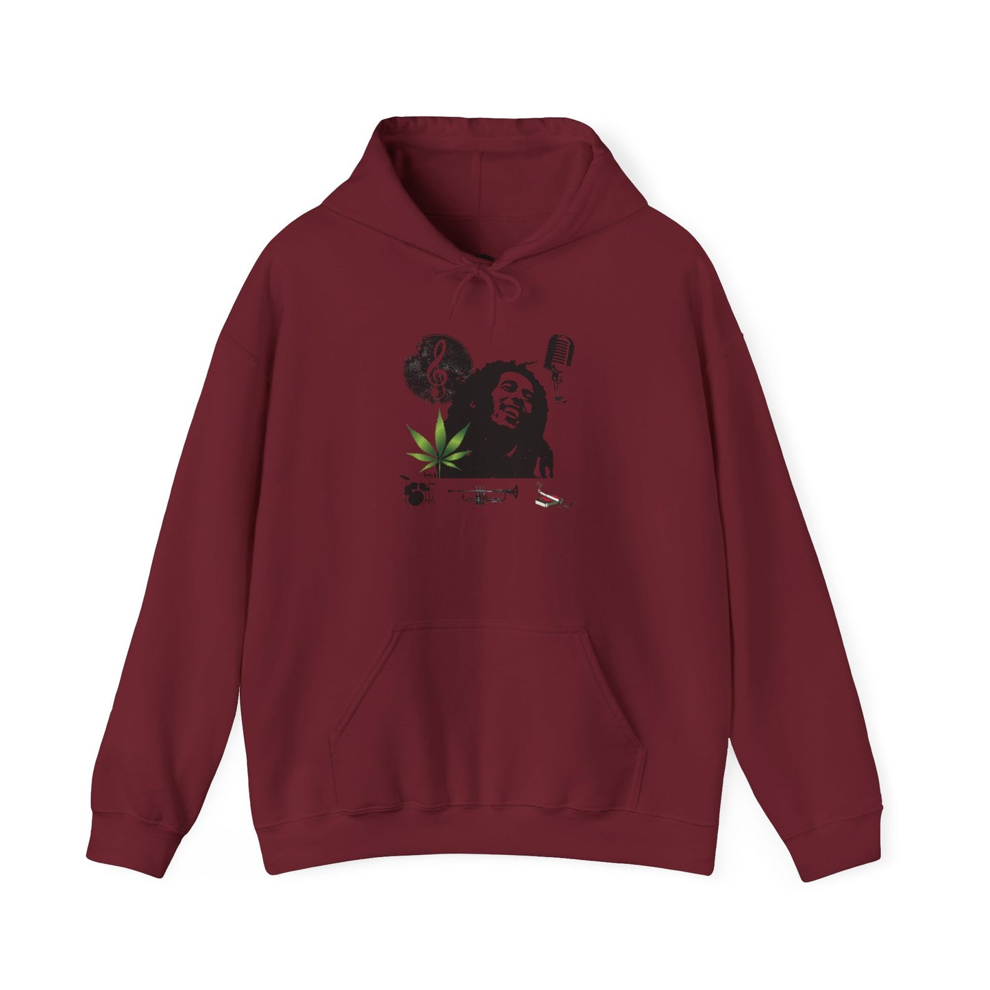 MARLEY/ Hooded Unisex, Cozy Apparel