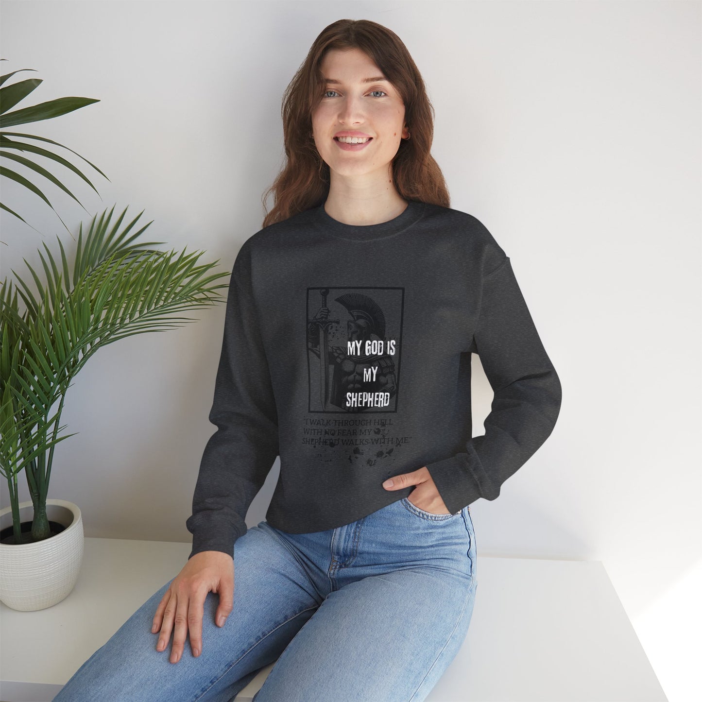 FAITH /Gift for Christian, Perfect for Everyday Wear, Sweatshirt,