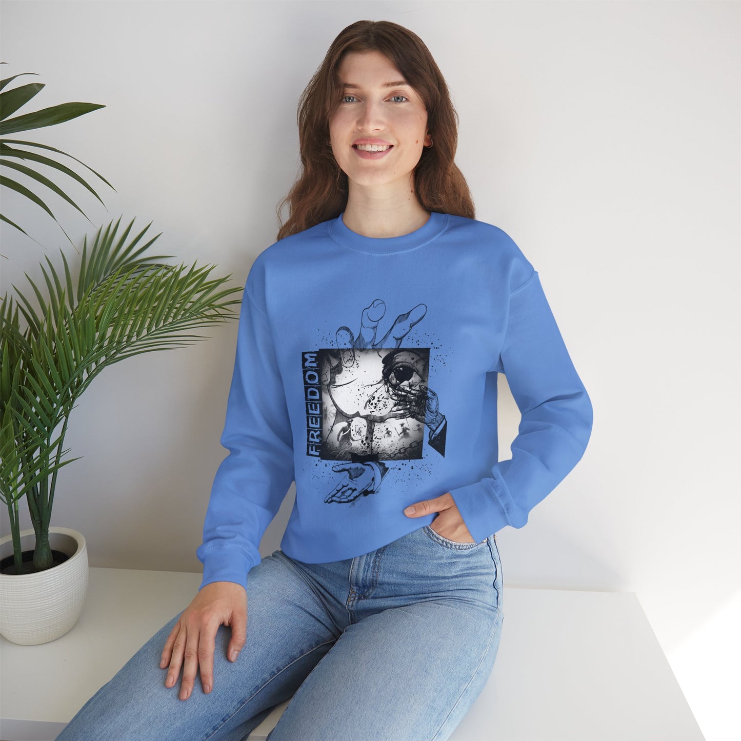 FREEDOM/ Crewneck Sweatshirt