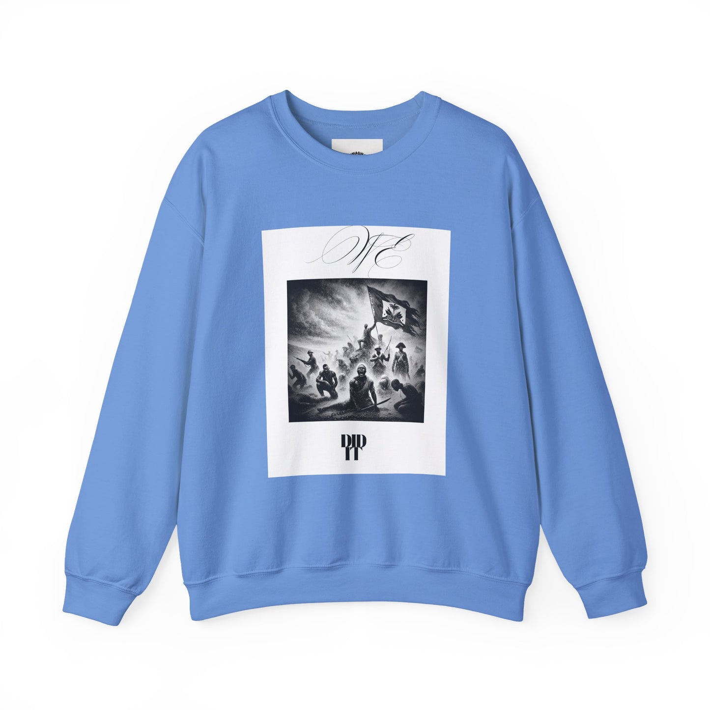 WE DID IT/ Crewneck Sweatshirt, Trendy Streetwear