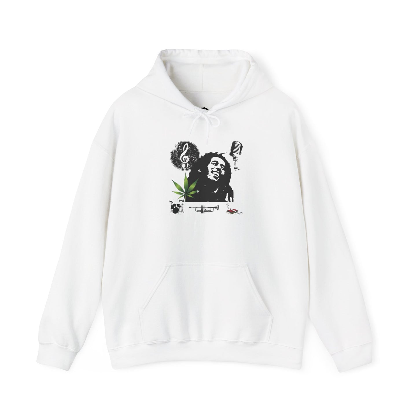 MARLEY/ Hooded Unisex, Cozy Apparel