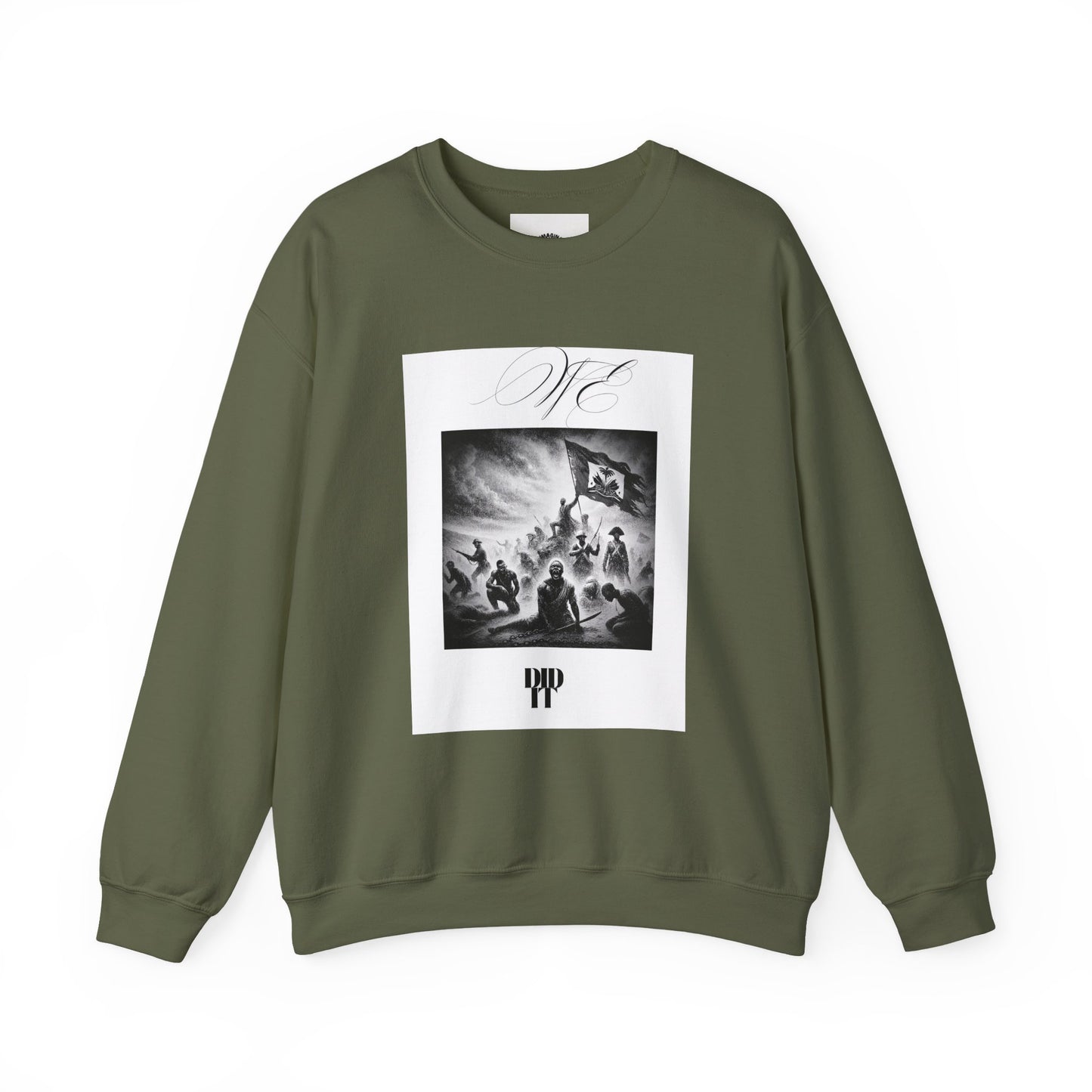 WE DID IT/ Crewneck Sweatshirt, Trendy Streetwear