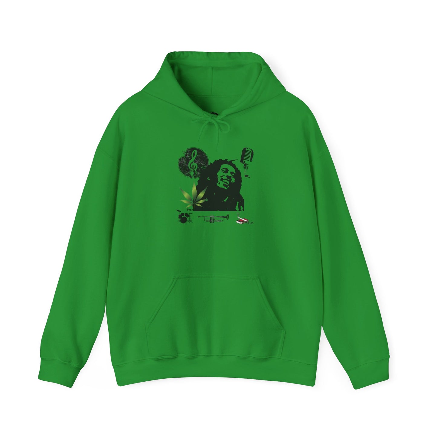 MARLEY/ Hooded Unisex, Cozy Apparel