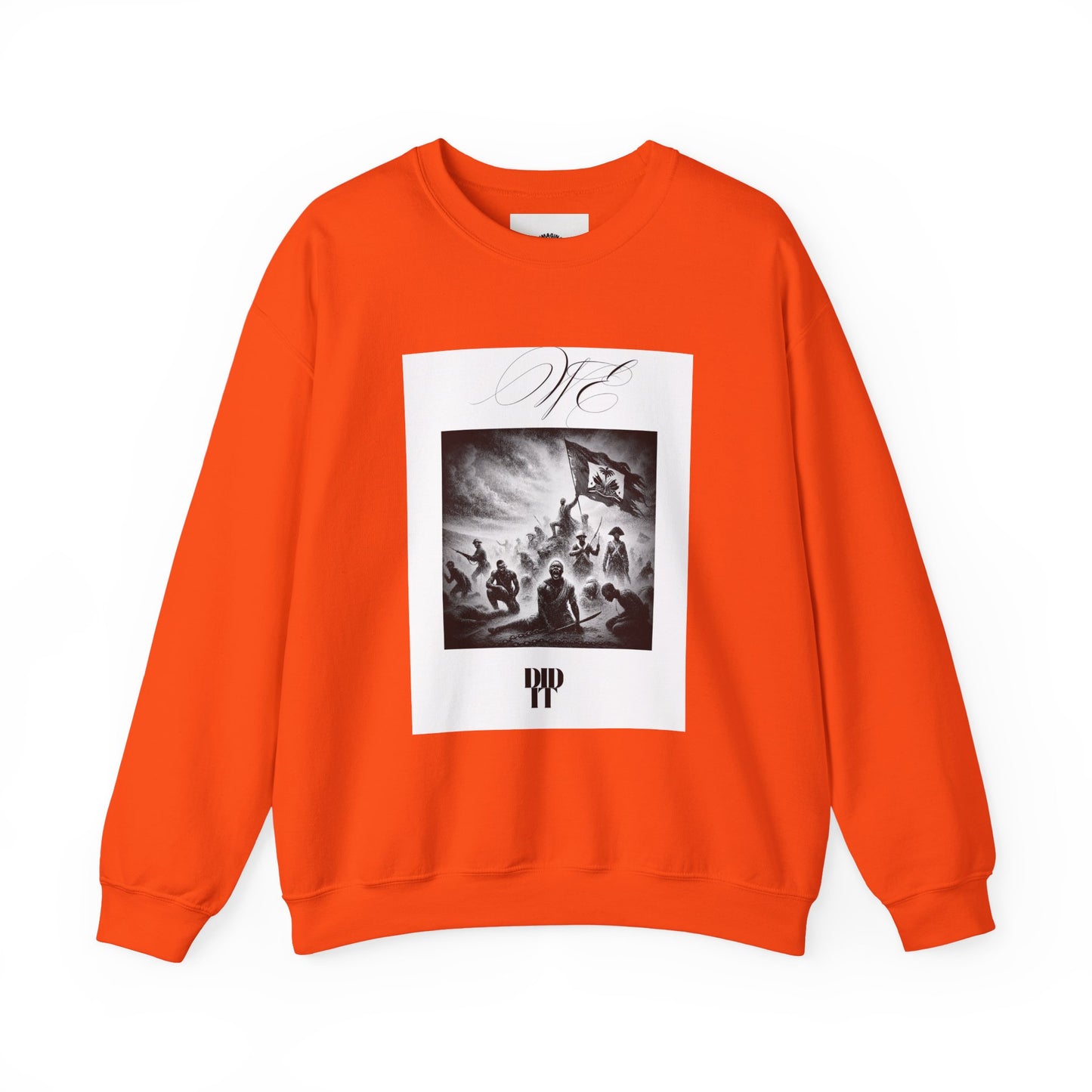 WE DID IT/ Crewneck Sweatshirt, Trendy Streetwear