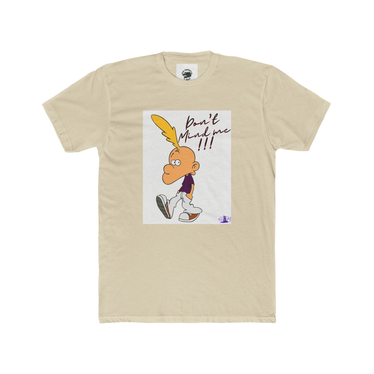 DON'T MIND ME/Playful Unisex Cotton Crew Tee - Perfect for Casual Outings, Gifts, Streetwear, Summer Fun, or Everyday Wear