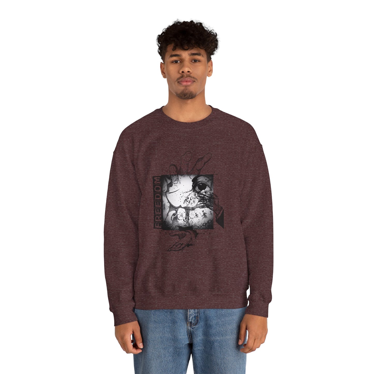 FREEDOM/ Crewneck Sweatshirt