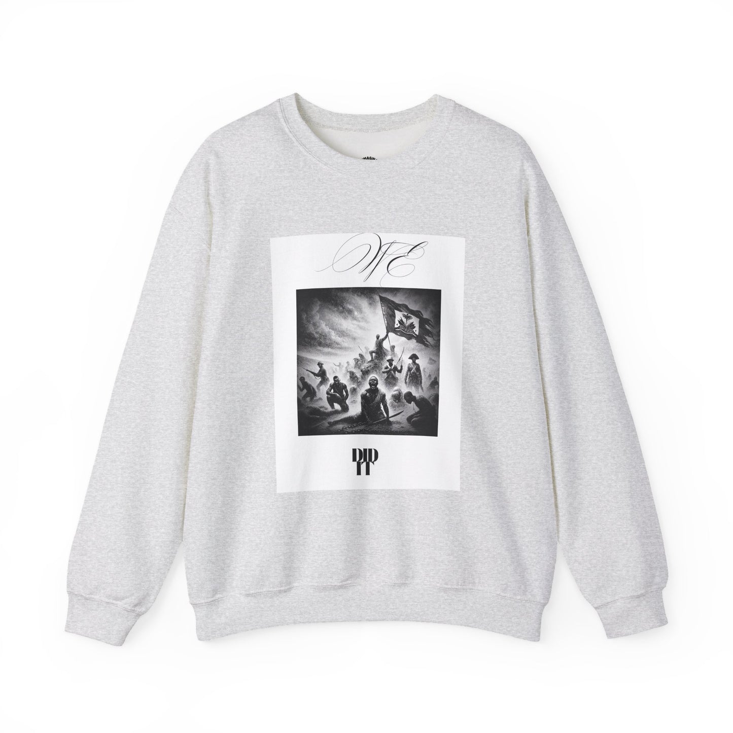 WE DID IT/ Crewneck Sweatshirt, Trendy Streetwear