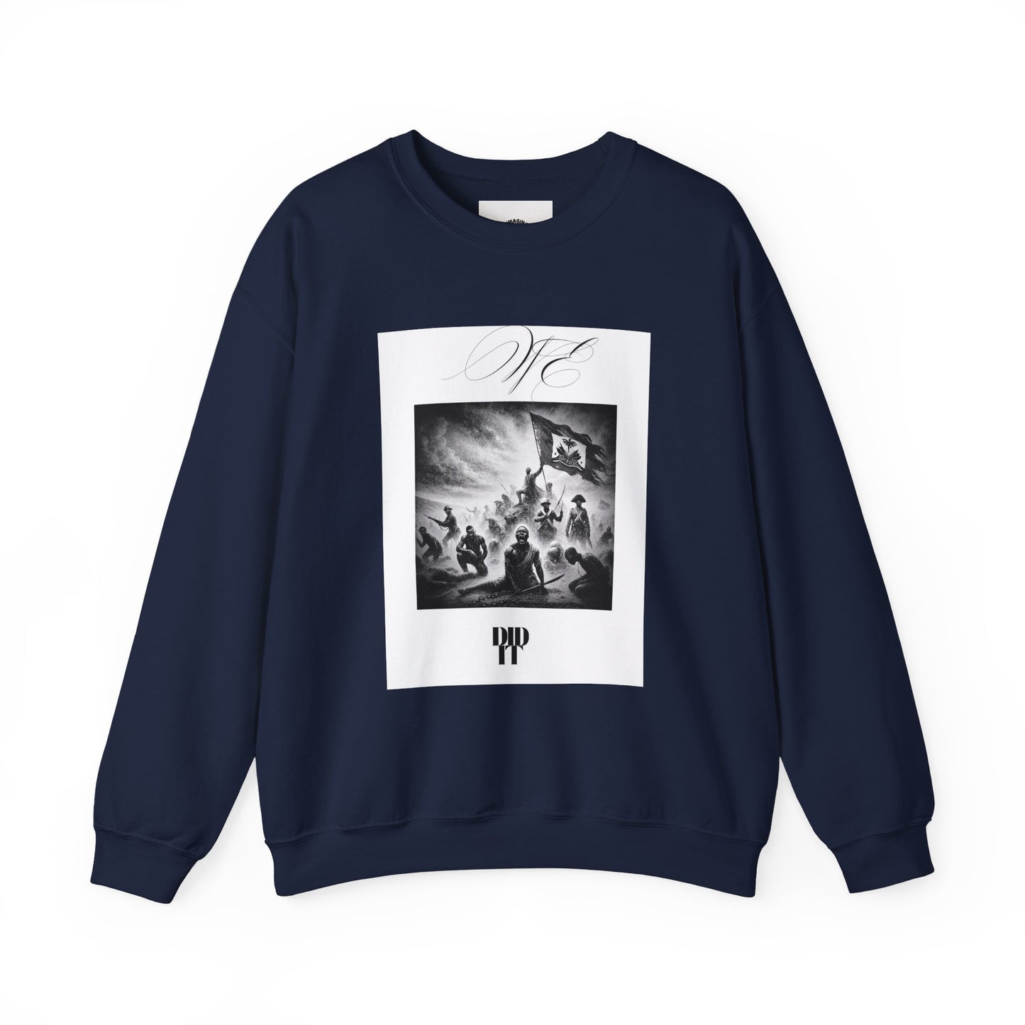 WE DID IT/ Crewneck Sweatshirt, Trendy Streetwear