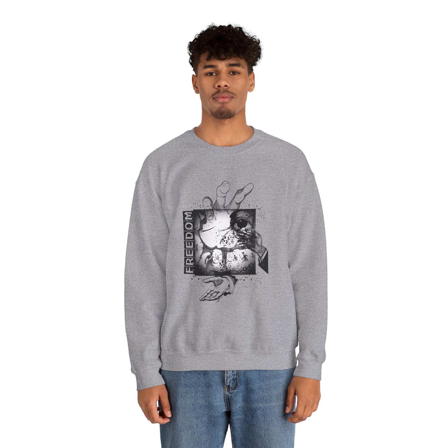 FREEDOM/ Crewneck Sweatshirt