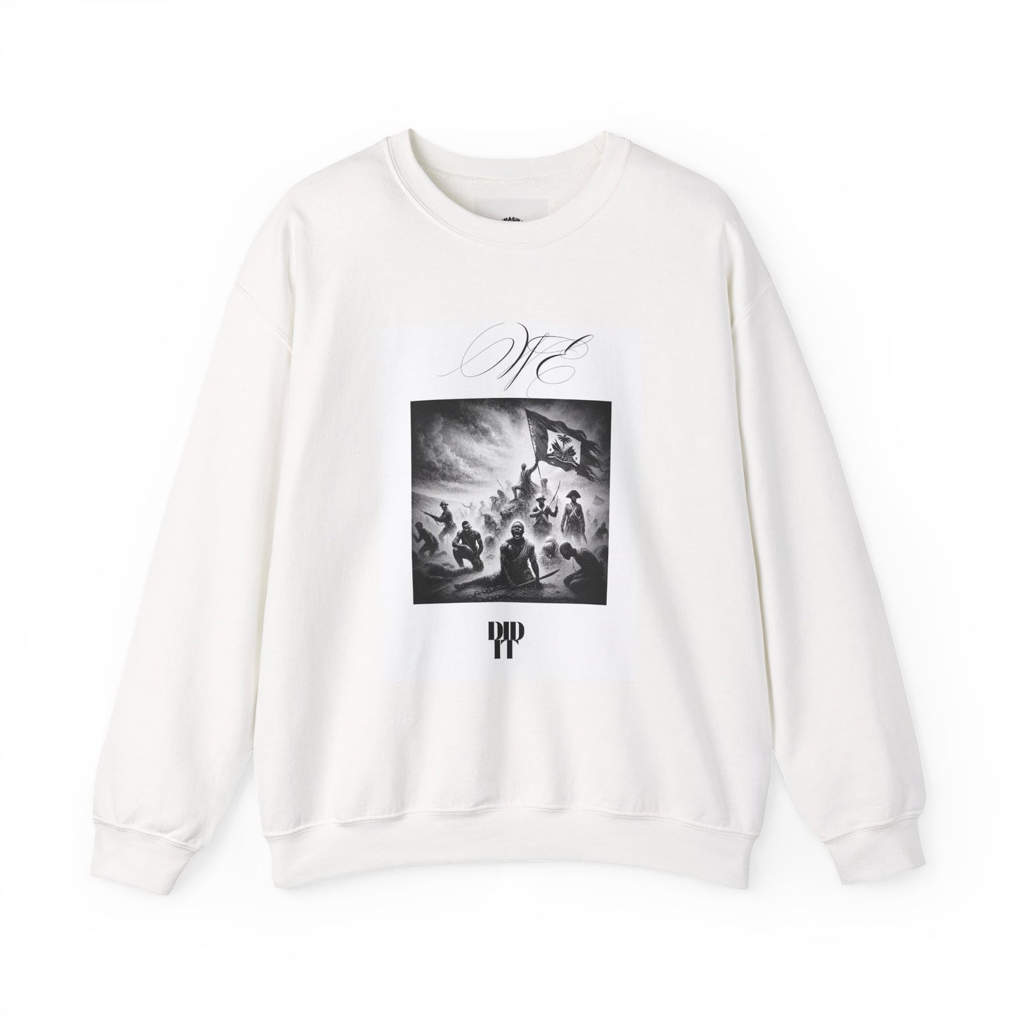 WE DID IT/ Crewneck Sweatshirt, Trendy Streetwear