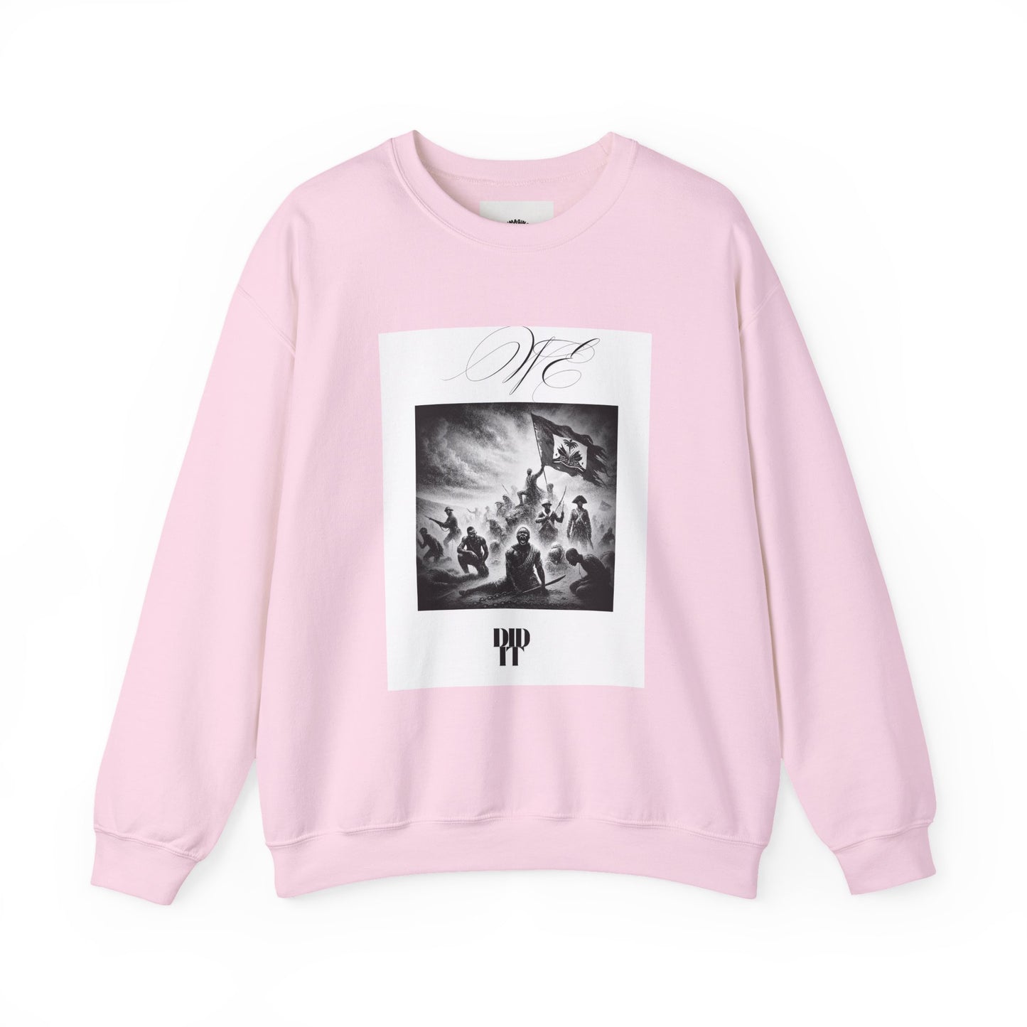 WE DID IT/ Crewneck Sweatshirt, Trendy Streetwear