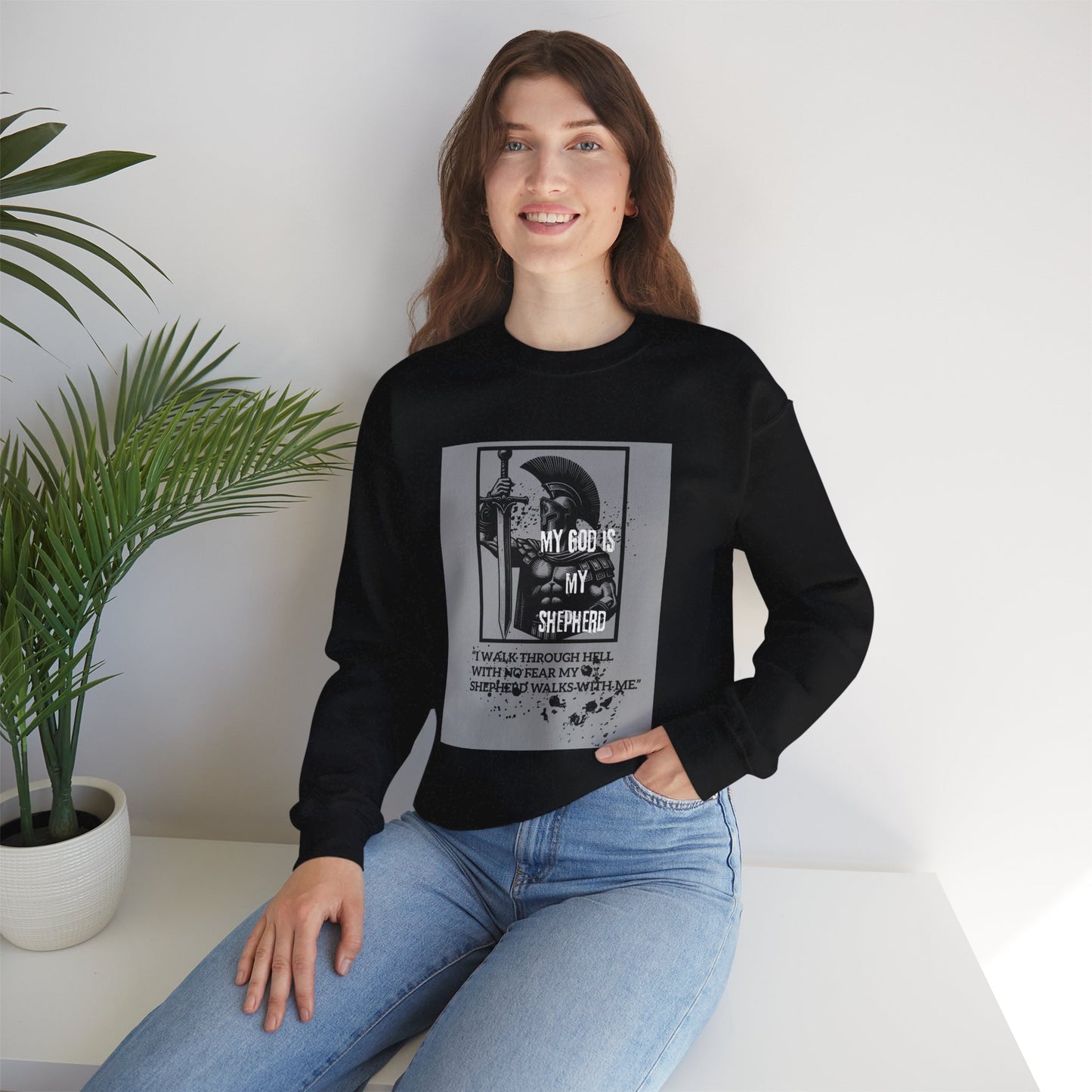 FAITH /Gift for Christian, Perfect for Everyday Wear, Sweatshirt,
