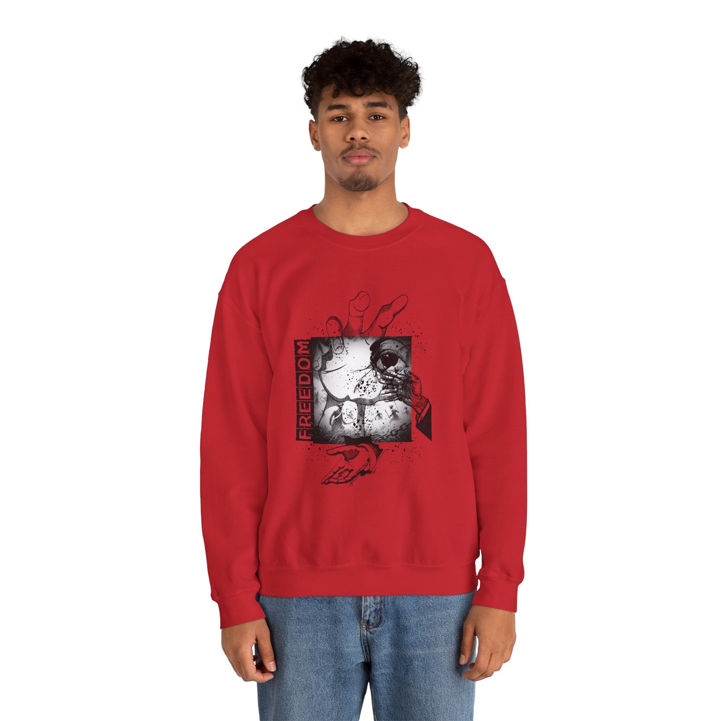 FREEDOM/ Crewneck Sweatshirt