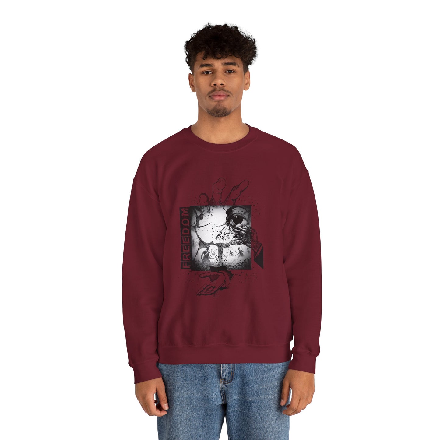FREEDOM/ Crewneck Sweatshirt
