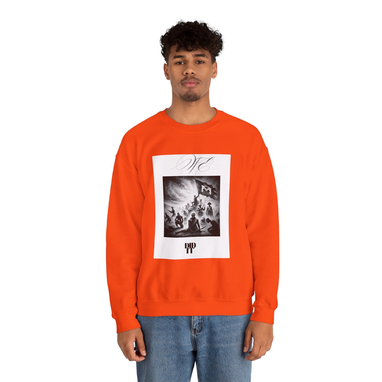 WE DID IT/ Crewneck Sweatshirt, Trendy Streetwear