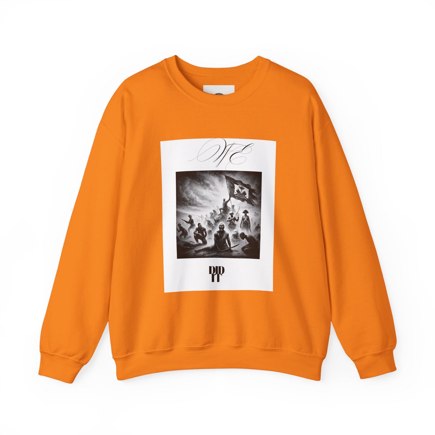 WE DID IT/ Crewneck Sweatshirt, Trendy Streetwear