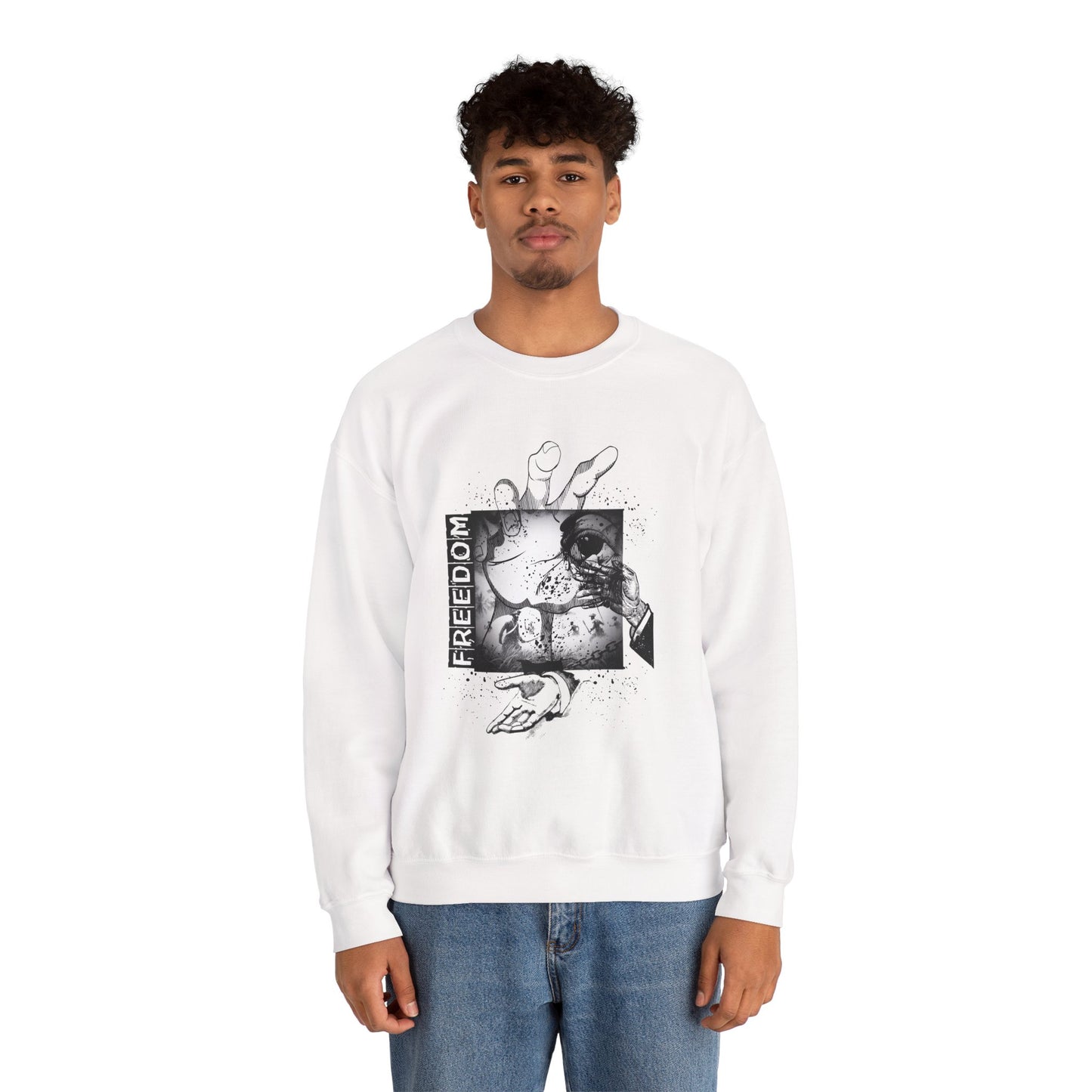 FREEDOM/ Crewneck Sweatshirt