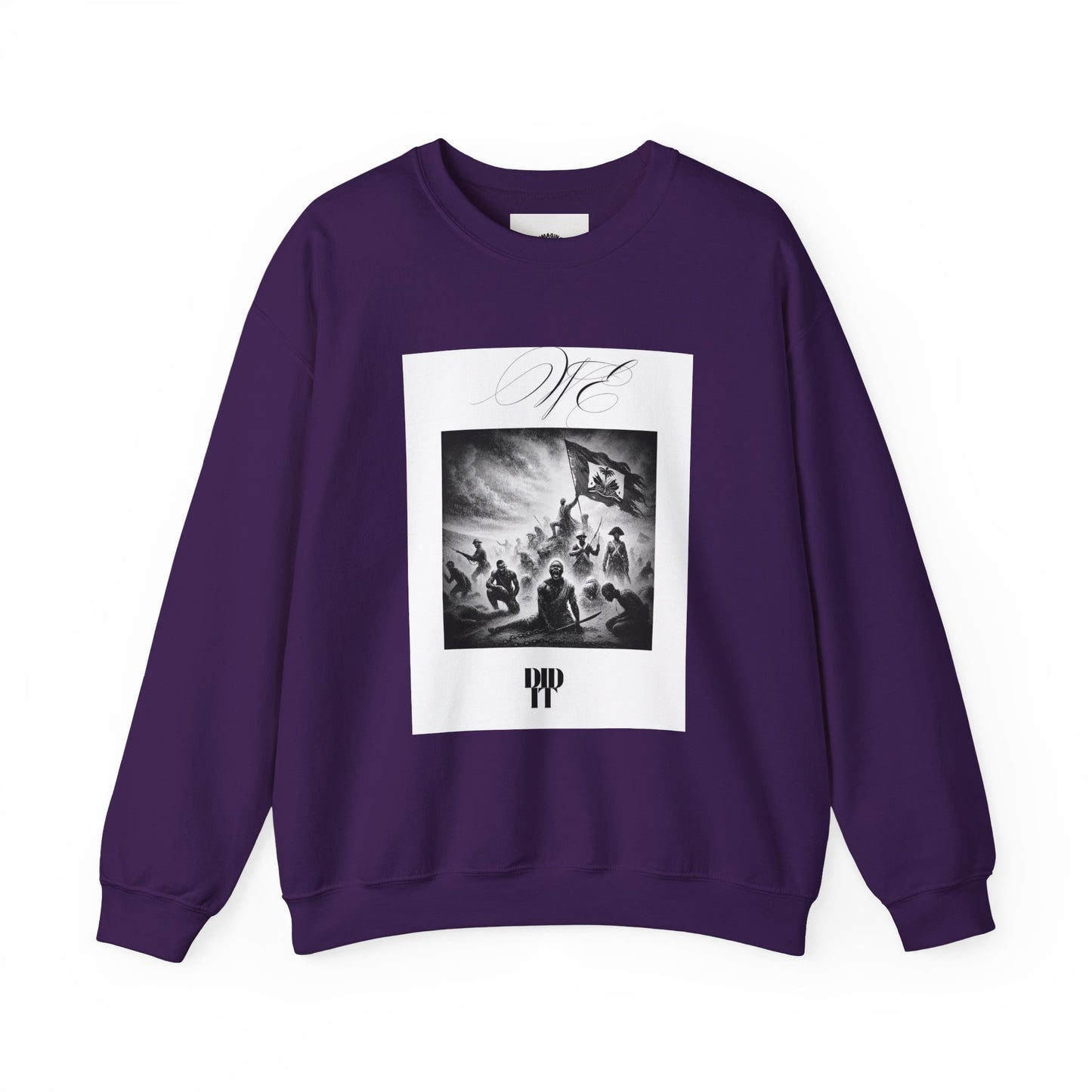 WE DID IT/ Crewneck Sweatshirt, Trendy Streetwear