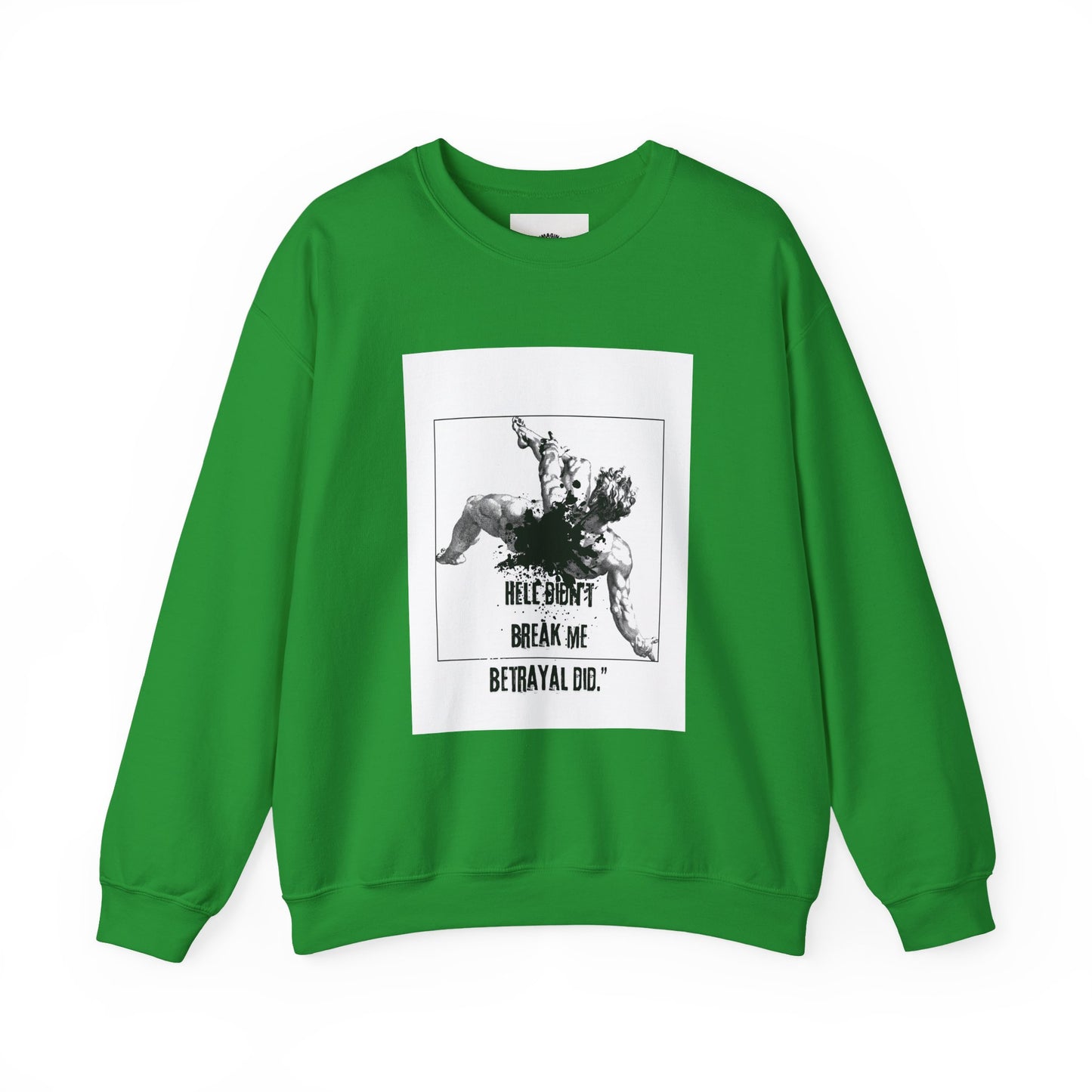 BETRAYAL /Unisex Crewneck Sweatshirt -Casual Wear, Cozy Layering.