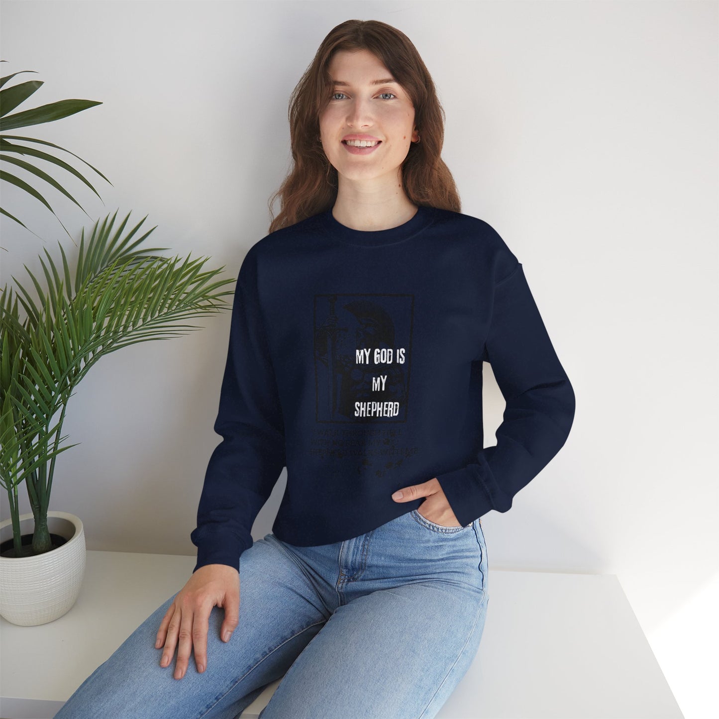 FAITH /Gift for Christian, Perfect for Everyday Wear, Sweatshirt,