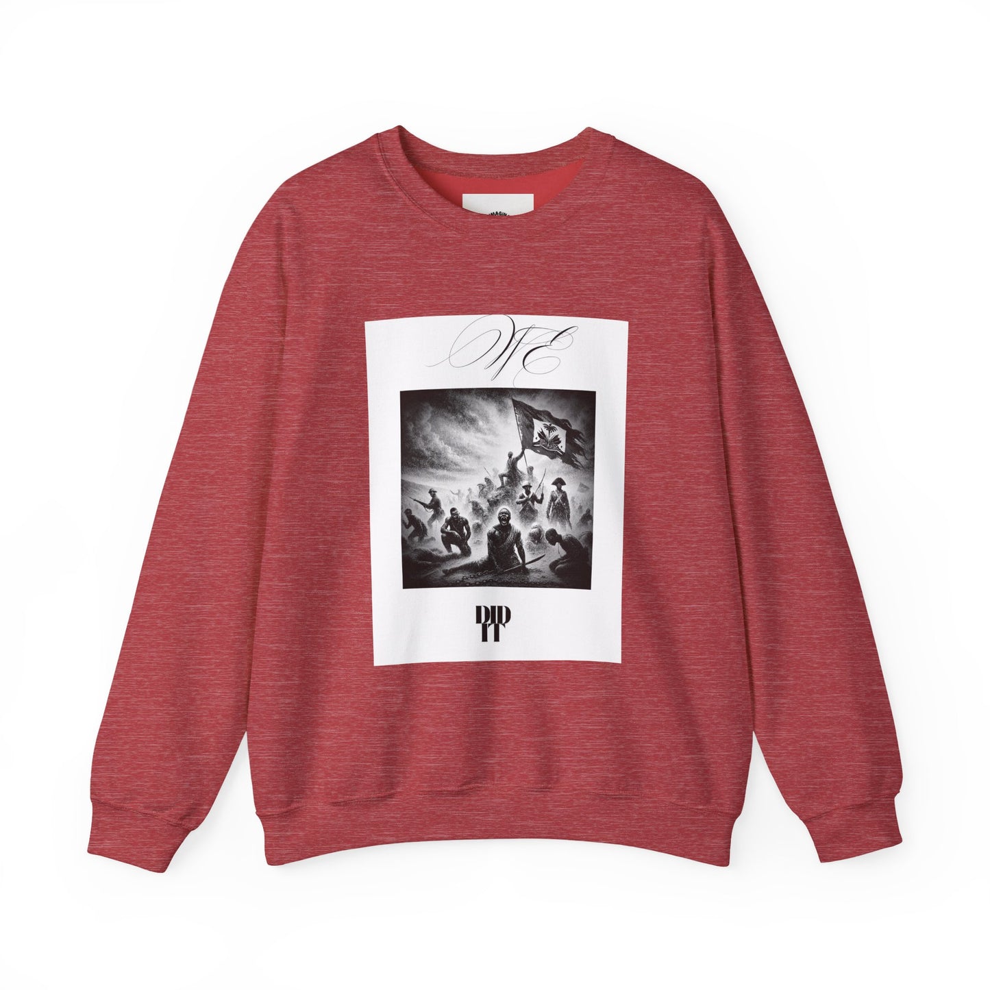 WE DID IT/ Crewneck Sweatshirt, Trendy Streetwear