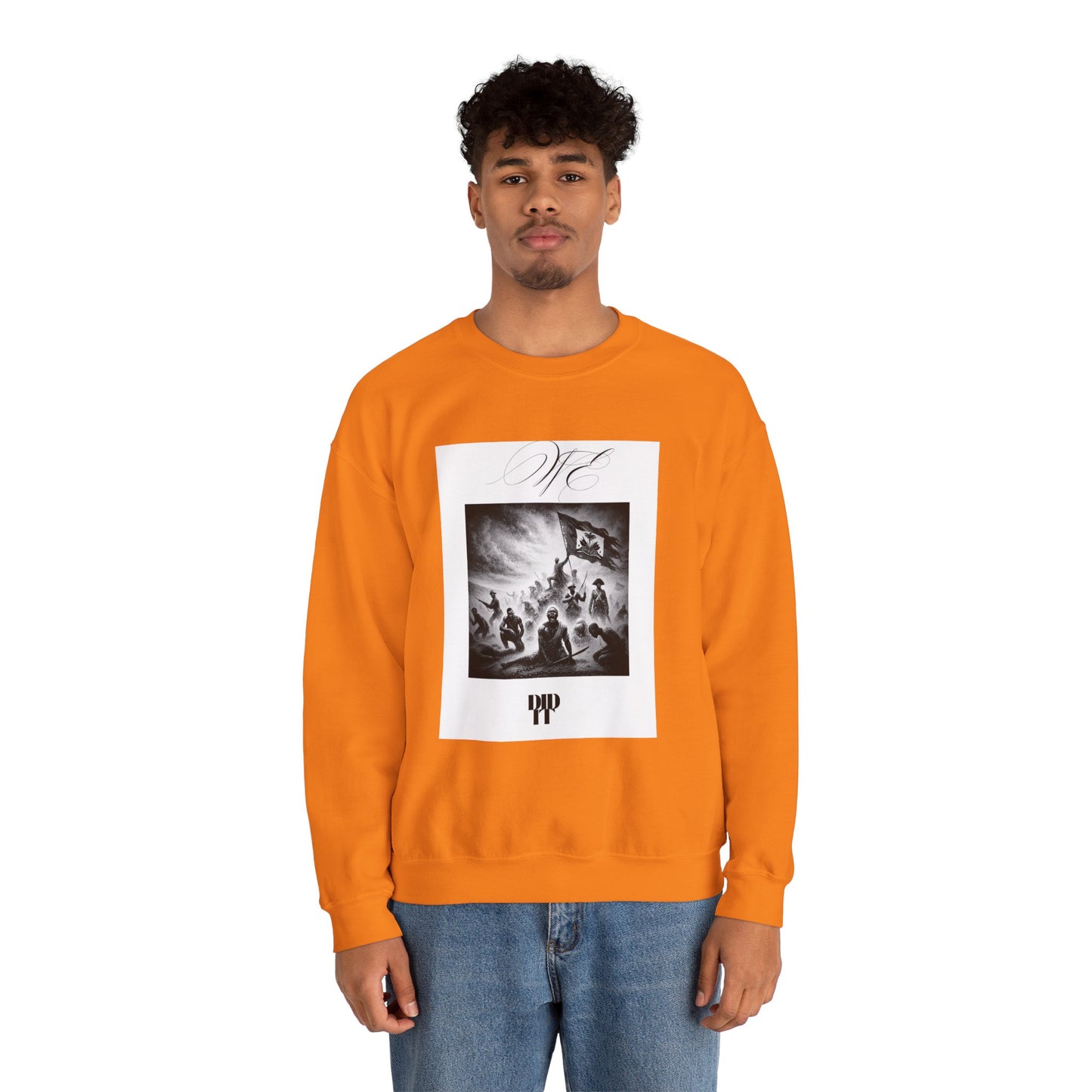 WE DID IT/ Crewneck Sweatshirt, Trendy Streetwear