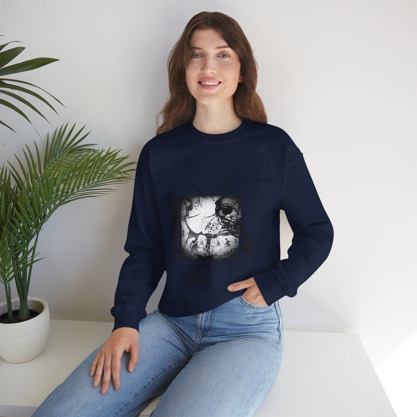 FREEDOM/ Crewneck Sweatshirt