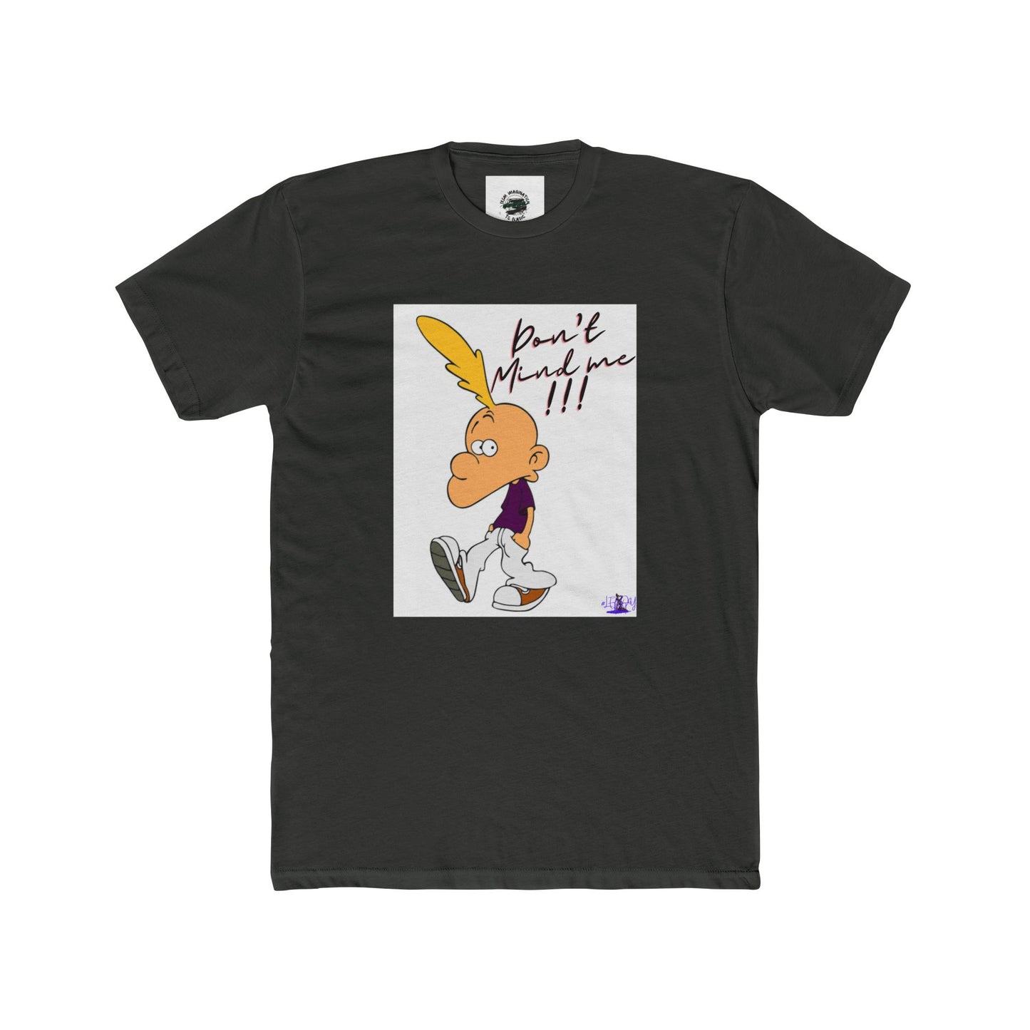 DON'T MIND ME/Playful Unisex Cotton Crew Tee - Perfect for Casual Outings, Gifts, Streetwear, Summer Fun, or Everyday Wear