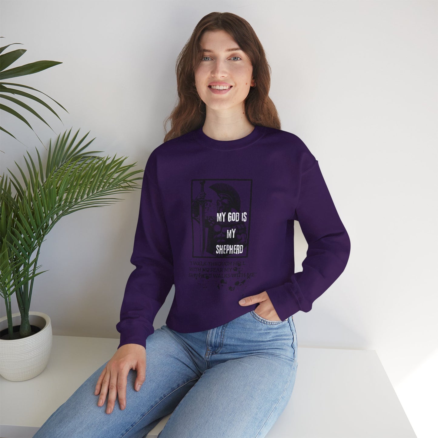 FAITH /Gift for Christian, Perfect for Everyday Wear, Sweatshirt,