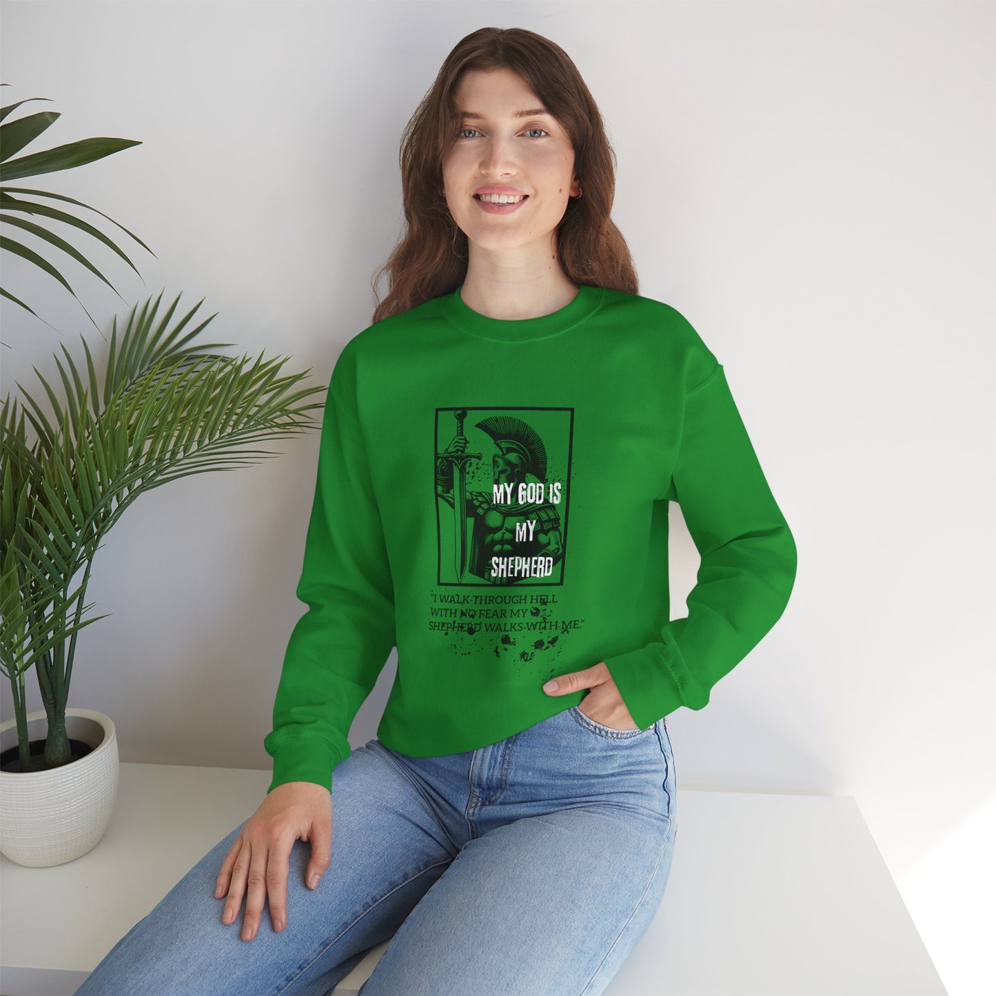 FAITH /Gift for Christian, Perfect for Everyday Wear, Sweatshirt,