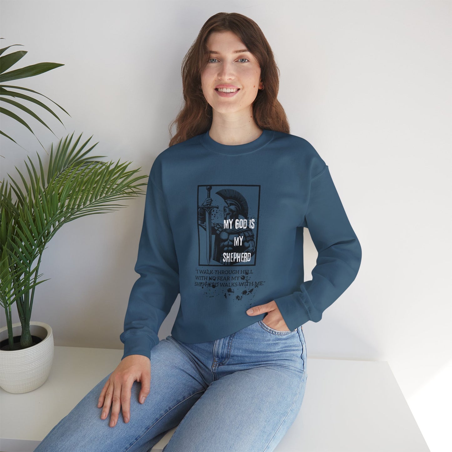 FAITH /Gift for Christian, Perfect for Everyday Wear, Sweatshirt,