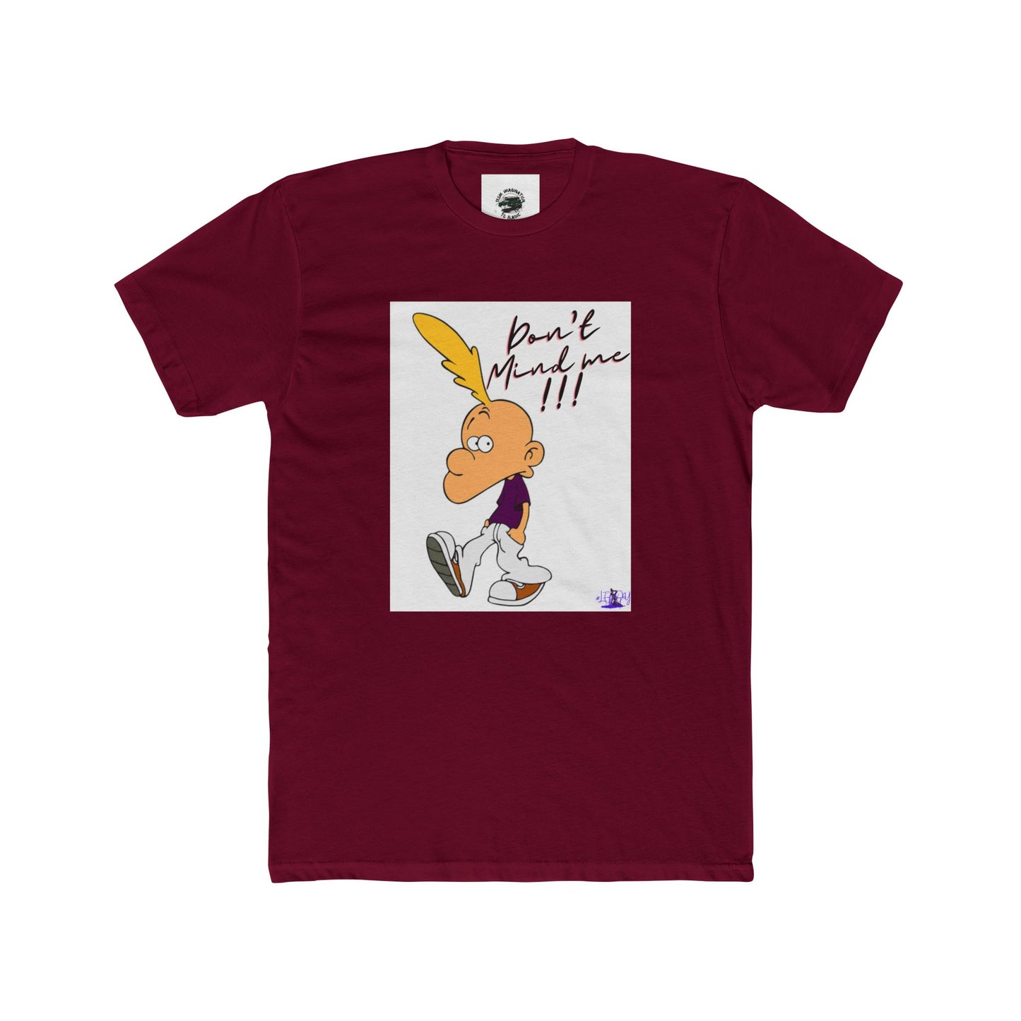 DON'T MIND ME/Playful Unisex Cotton Crew Tee - Perfect for Casual Outings, Gifts, Streetwear, Summer Fun, or Everyday Wear