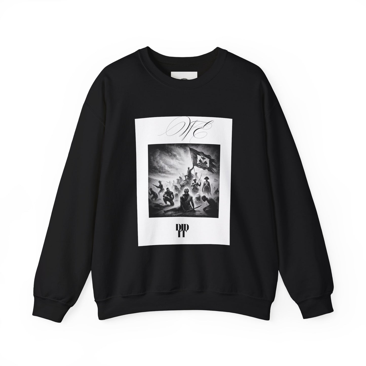 WE DID IT/ Crewneck Sweatshirt, Trendy Streetwear