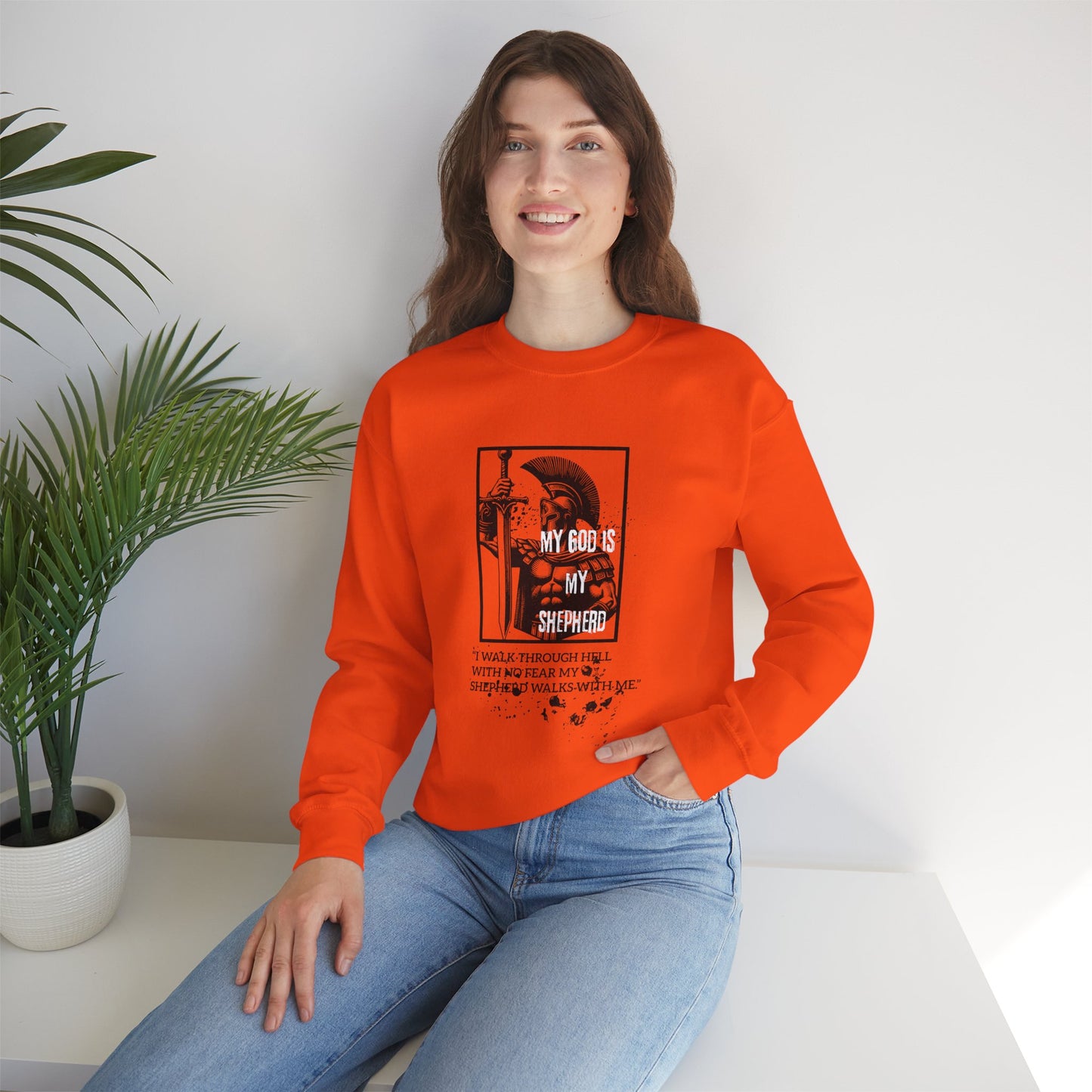 FAITH /Gift for Christian, Perfect for Everyday Wear, Sweatshirt,