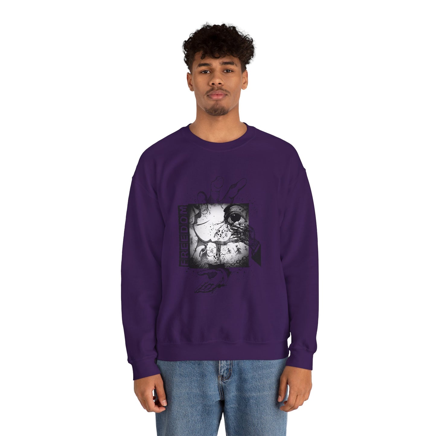 FREEDOM/ Crewneck Sweatshirt