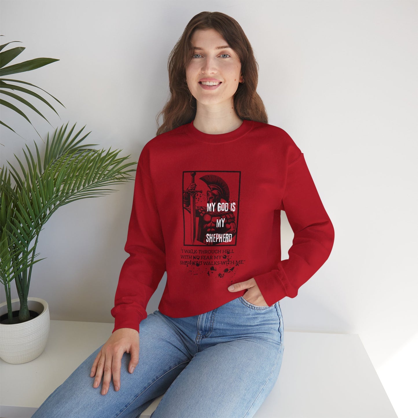 FAITH /Gift for Christian, Perfect for Everyday Wear, Sweatshirt,
