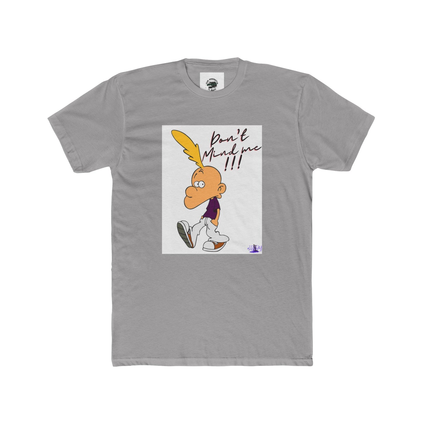 DON'T MIND ME/Playful Unisex Cotton Crew Tee - Perfect for Casual Outings, Gifts, Streetwear, Summer Fun, or Everyday Wear