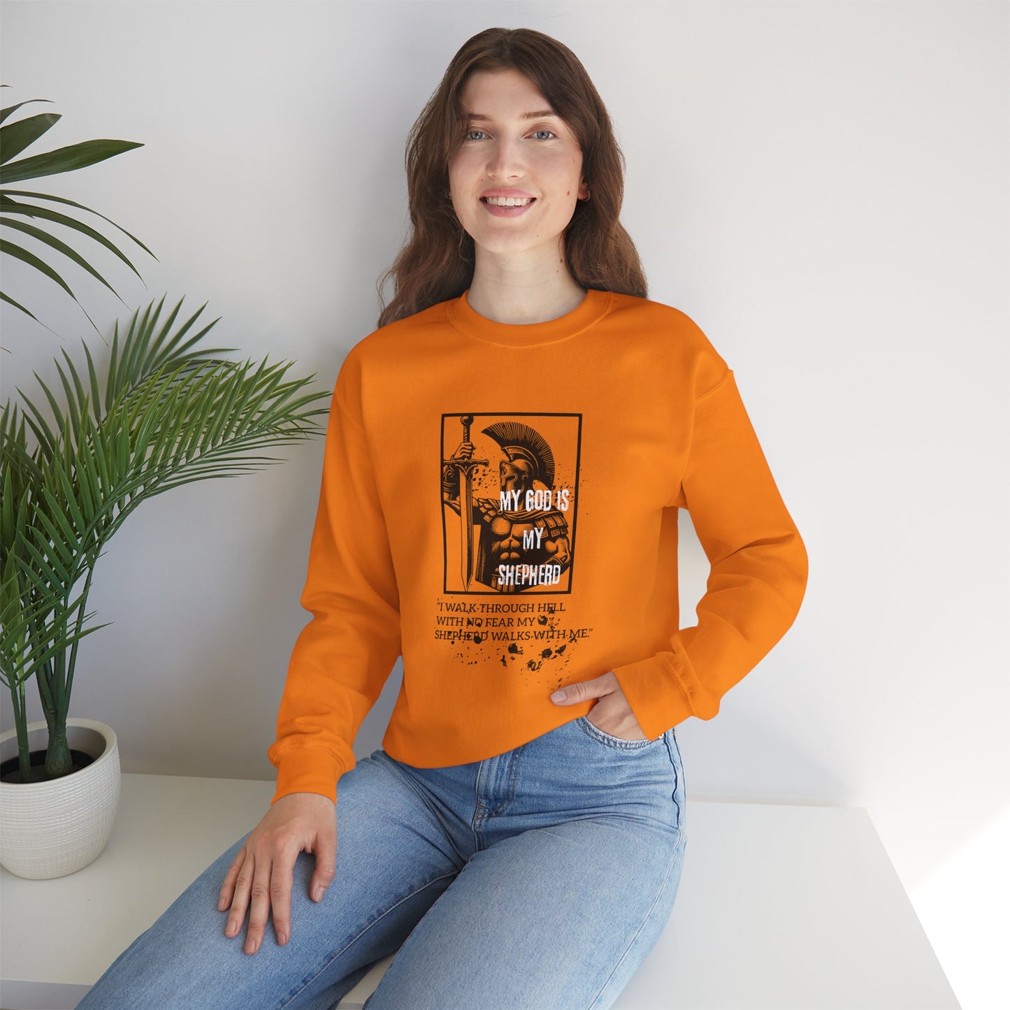 FAITH /Gift for Christian, Perfect for Everyday Wear, Sweatshirt,