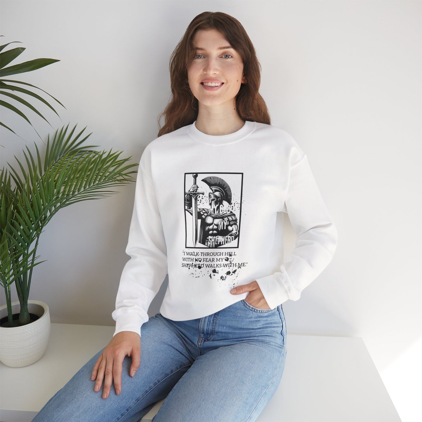 FAITH /Gift for Christian, Perfect for Everyday Wear, Sweatshirt,